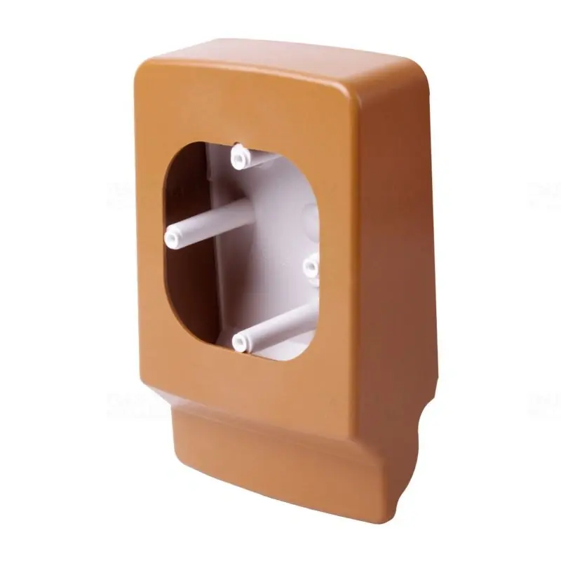 Készülékhordozó LP 149x96x42 vezetékcsatornához világos barna, PNLP 35 2Z SD Kopos Újdonság