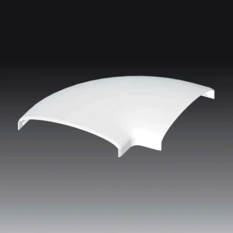 Sík idom LE 100 vezetékcsatornához fehér, 8783 HB Kopos Pénzvisszafizetés