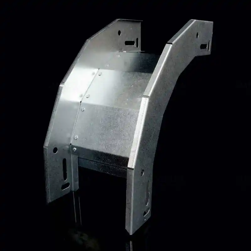 Akció Kábeltálca süllyedő idom 90 fok 125x50mm tűzálló Sendzimir, NKO 90X50X125 S Kopos