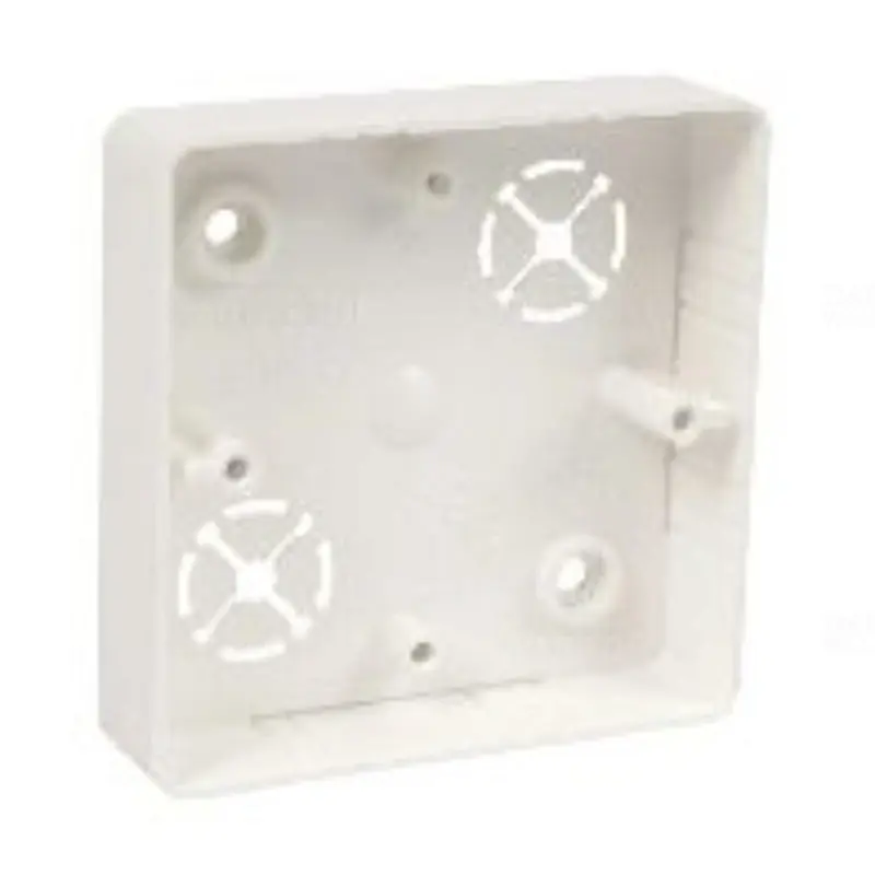 Elosztódoboz - LK81x81x19 (ABB Classic v. Spring-hez) fehér, LK 80X20R/1 HB Kopos Pénzvisszafizetés