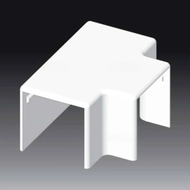 Legjobb ár T-idom LHD40x40 HF vezetékcsatornához fehér halogénmentes, 8644HF HB Kopos