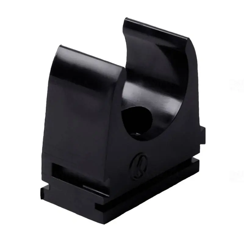 Biztonságos fizetés Védőcső bilincs D 20mm műanyag csövekhez fekete halogénmentes, 5320HF FB Kopos