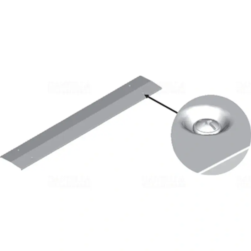 BAKS PZDDP500/3 Kábellétra fedél 500x3000mm forgóretesszel szalaghorganyzott 1,5mm anyagvastagság 402150 Pénzvisszafizetés