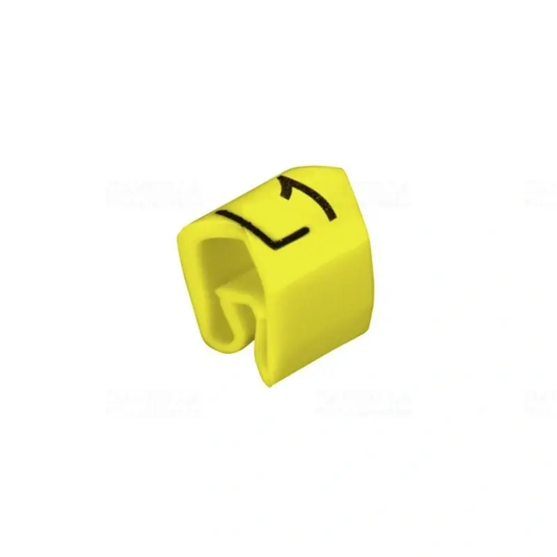 Vezeték és kábeljelölő, felirattal (L1) sárga CLI C 2-6 GE/SW L1 MP 1871891728 Weidmüller Csak ma