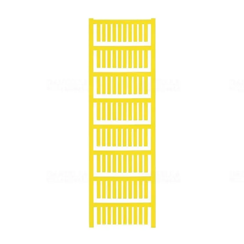 Biztonságos fizetés Vezeték és kábeljelölő (behelyezhető) sárga TM-I 20 MC NE GE 1680411687 Weidmüller