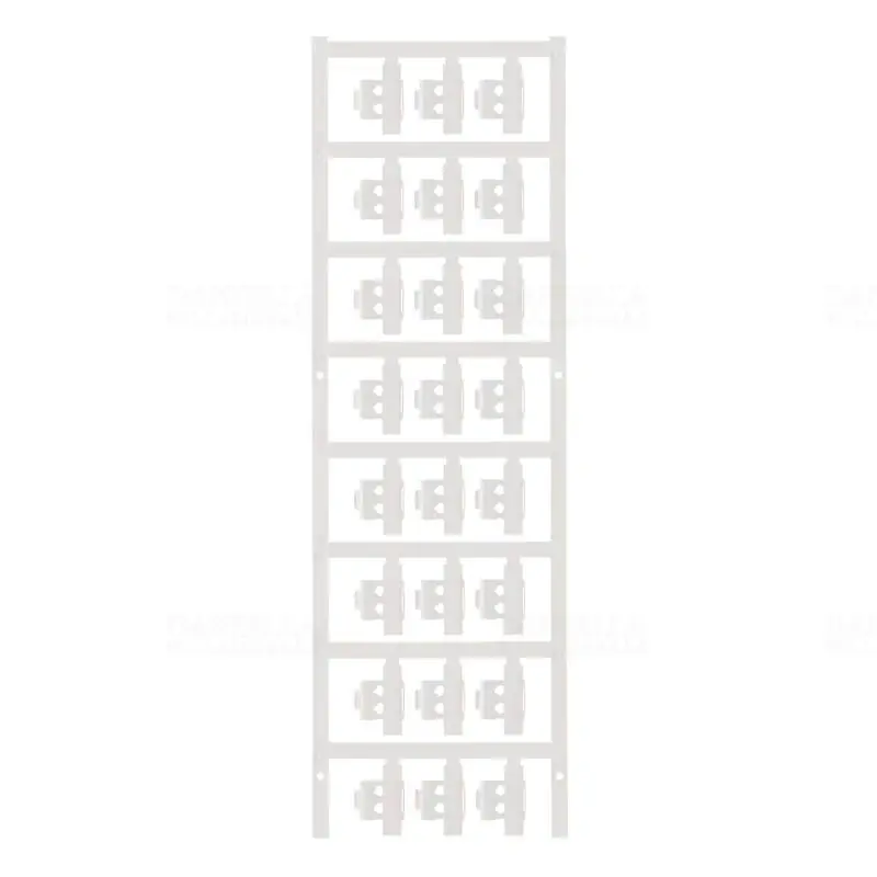 Vezeték és kábeljelölő fehér SFC 2/21 MC NE WS 1805810000 Weidmüller Prémium