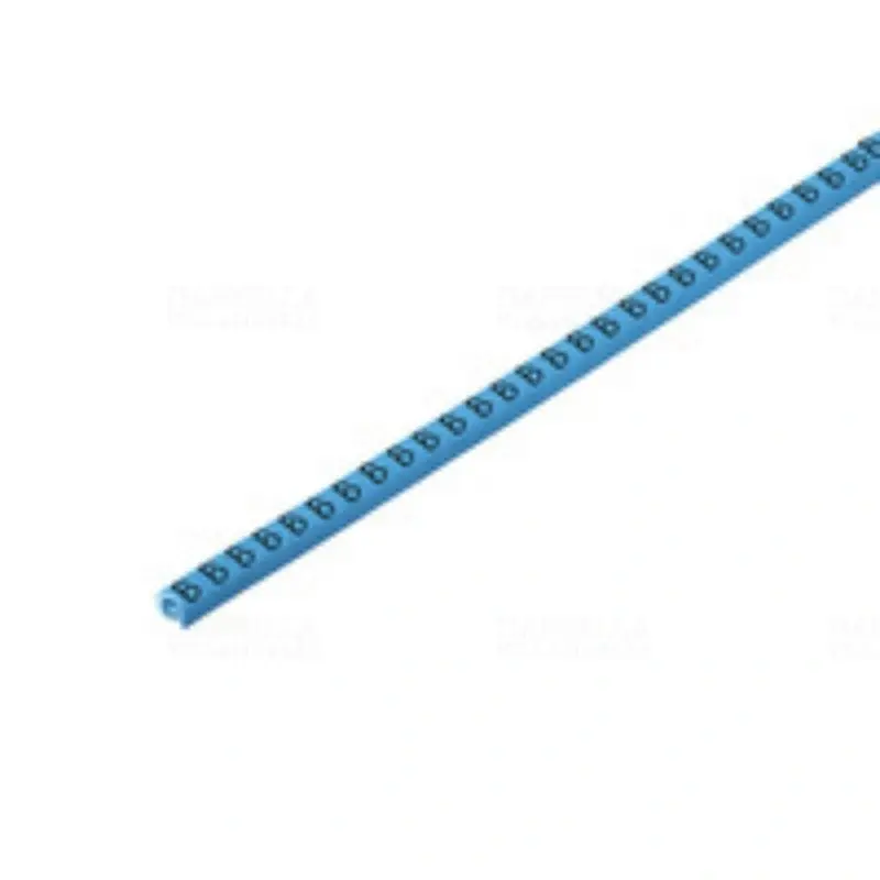 Újdonság Vezeték és kábeljelölő szám 6 kék CLI C 02-3 BL/WS 6 CD 1568241521 Weidmüller