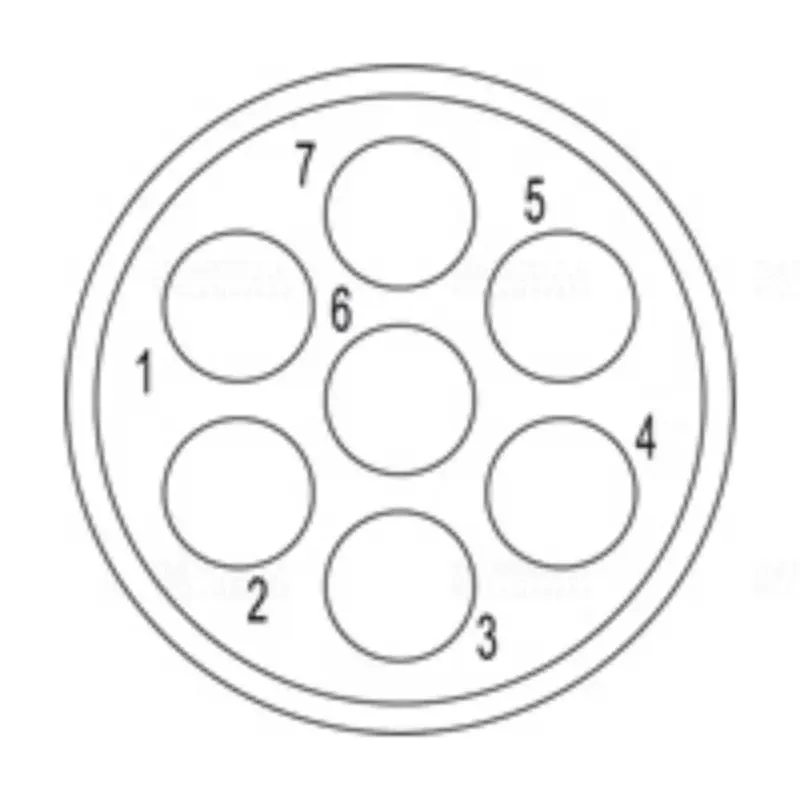 Érzékelő-/beavatkozó dugaszolható csatlakozóhoz betét SAI-M23-BE-7 1170040000 Weidmüller Csak ma