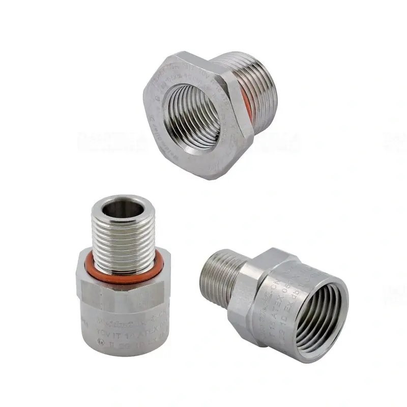 Olcsó Adapter M25 3/4 NPT sárgaréz, nikkelezett ADAP M25-NPT3/4-W 1262890000 Weidmüller