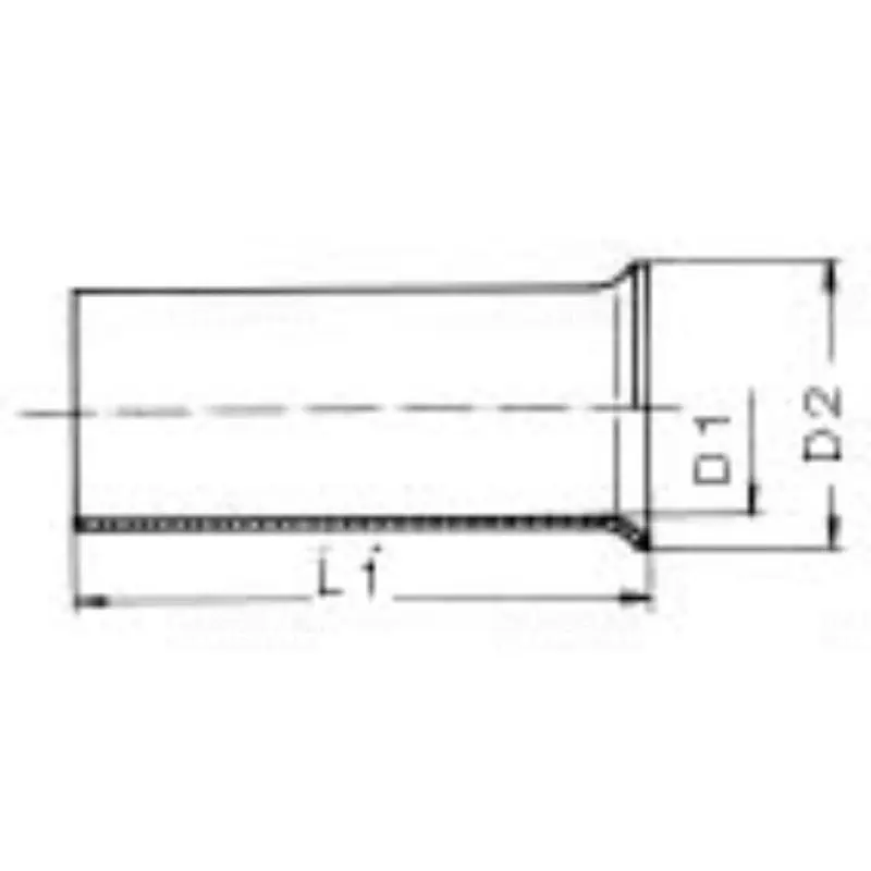 Érvéghüvely szigeteletlen 1,0/10H1.0/10 0282800000 Weidmüller Autentikus