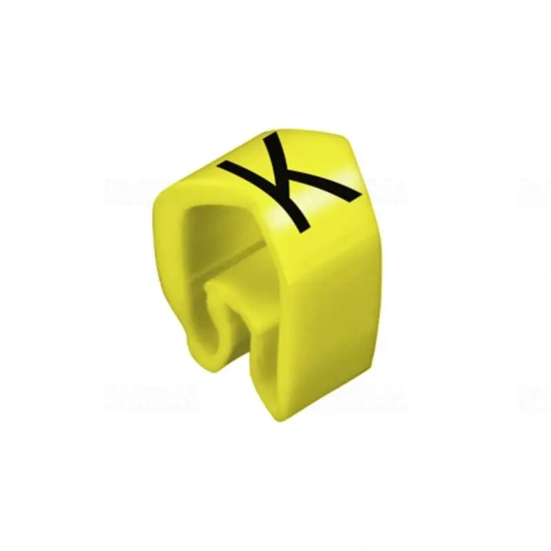 Kedvezmény Vezeték és kábeljelölő, felirattal (K) sárga CLI C 2-4 GE/SW K MP 0251311657 Weidmüller