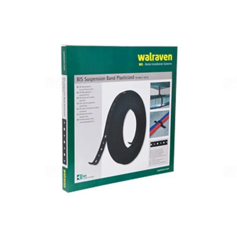Biztonságos fizetés Műanyaggal bevont Szerelőszalag 10m/tekercs 14x3.0m 0832714 Walraven