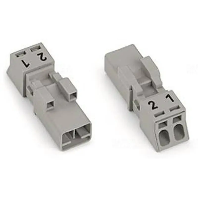 WAGO 890-252 Dugó2 pólusú, szürke Kiváló minőség