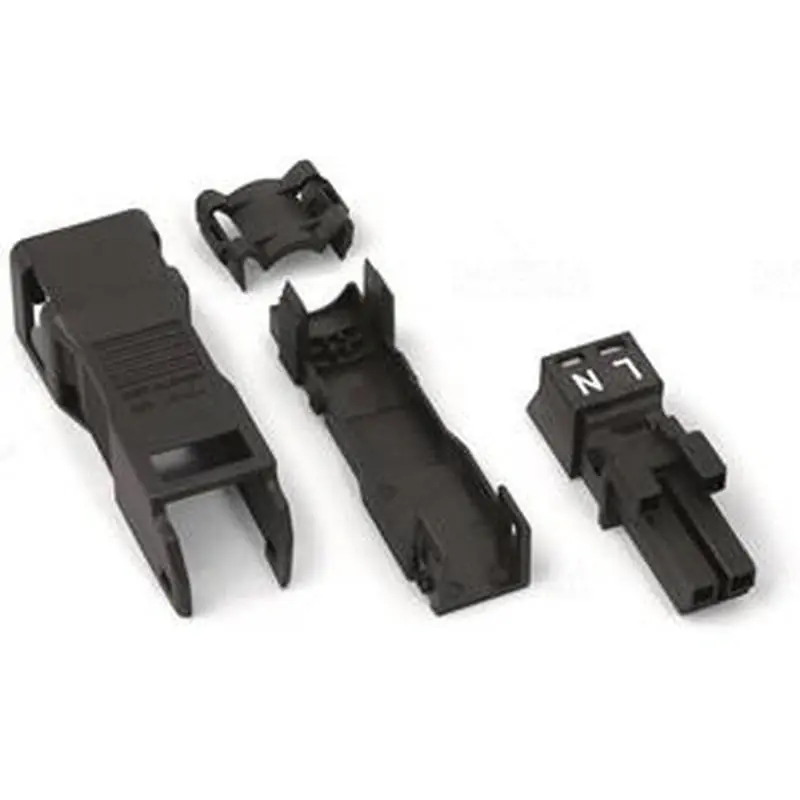 WAGO 890-122 Aljzattehermentesítő készülékházzal 2 pólusú, fehér Kiváló minőség