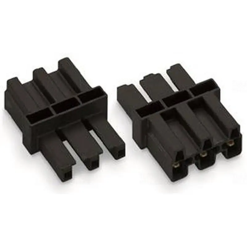 WAGO 770-603 Átkötő-csatlakozó3 pólusú Kod. A, fekete Népszerű