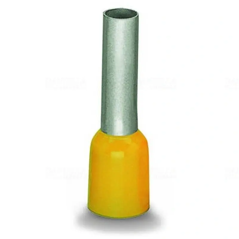 WAGO 216-288 ÉrvéghüvelyHüvely 6mm2 / AWG10 szigetelt, sárga Akció