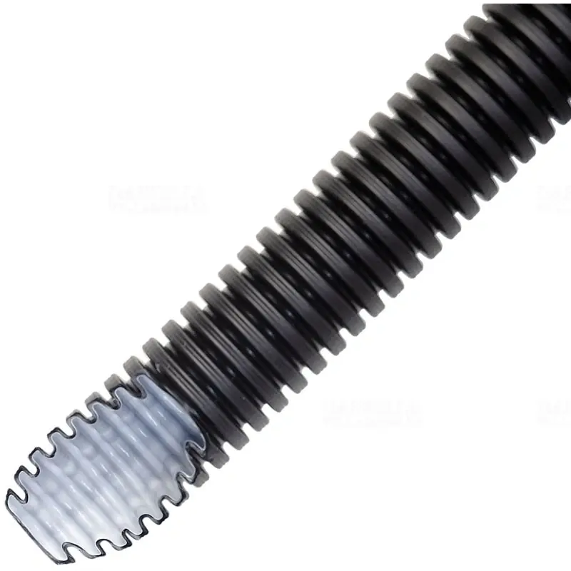 HFXP Turbo Pro 20 fekete 50M A halogénmentes gégecső, lépésálló 104836 Univolt Gyors szállítás