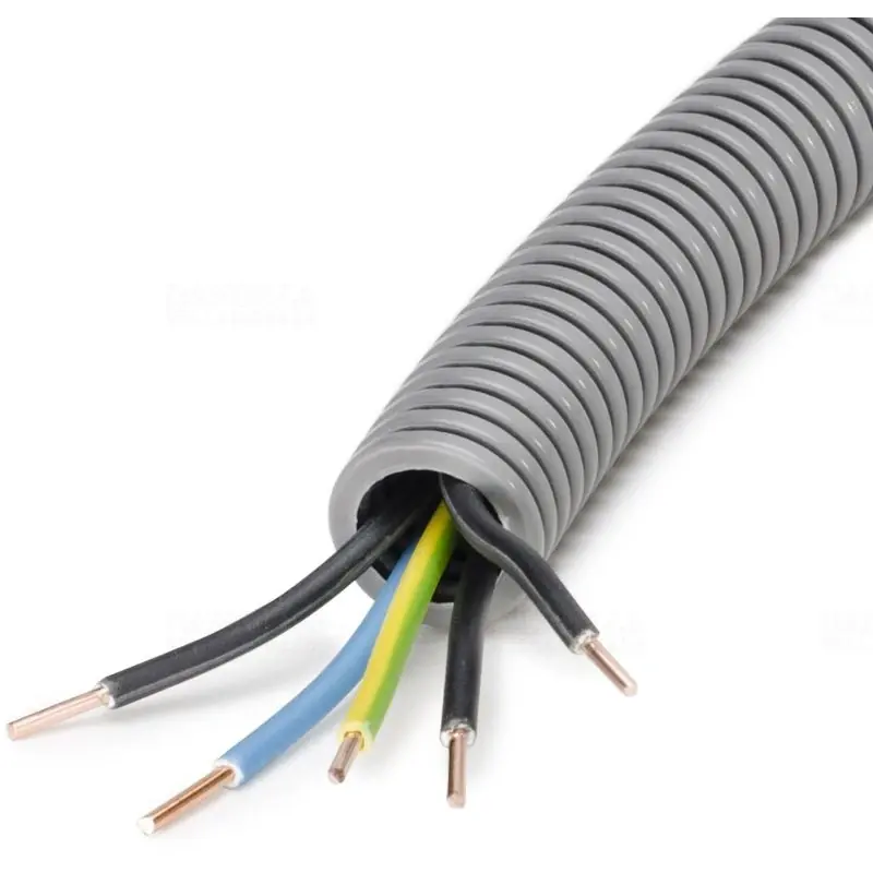 Kiárusítás Gégecső lépésálló/vezetékezett 20/50 (szürke) + MCU 5x2,5 FXP Ready 20065399 Univolt