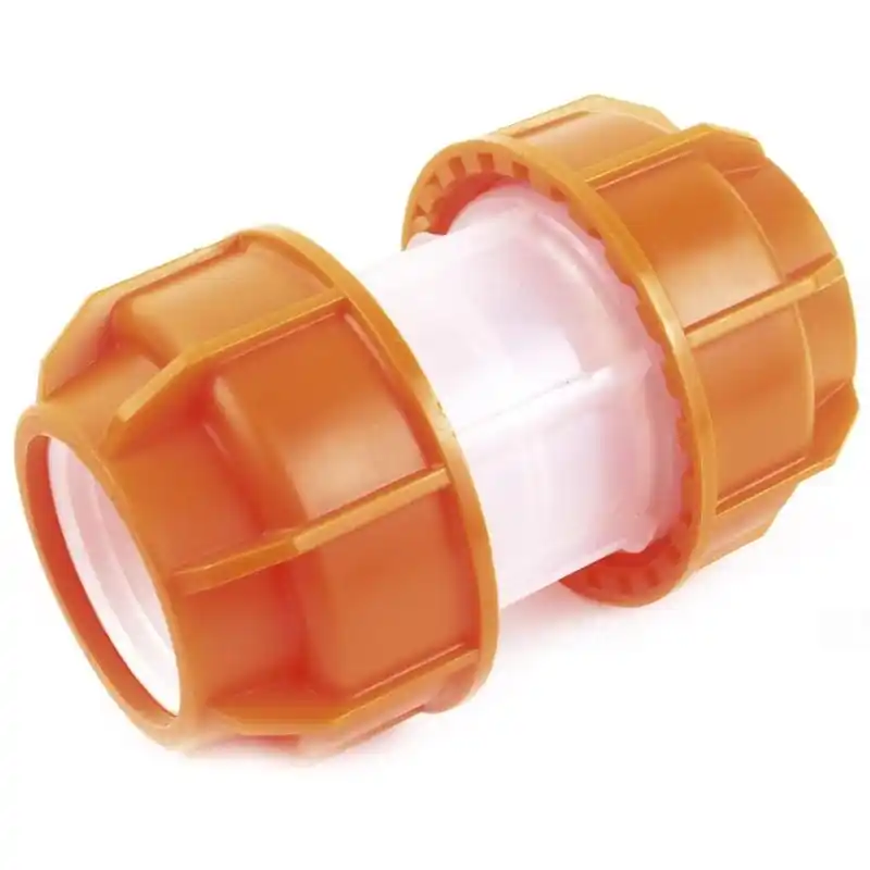 Csavaros toldó, LWL optikai-kábelvédőcsőhöz, nyomásálló 10bar KUV-TO 40082160 Univolt Pénzvisszafizetés