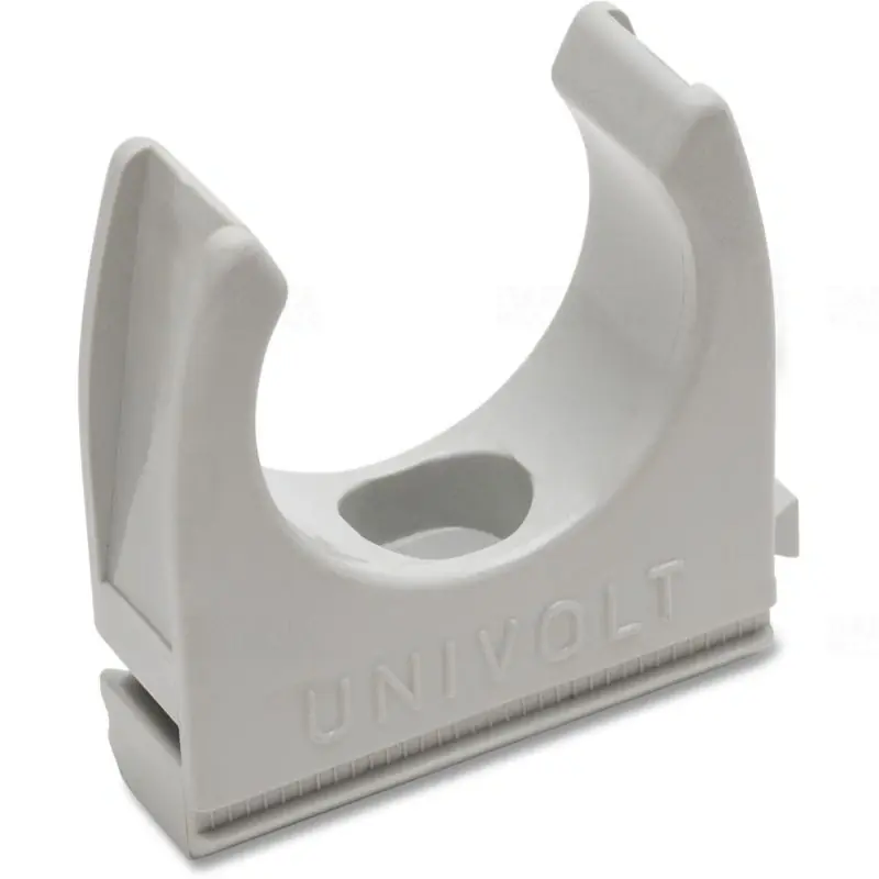 HFCL 63 szorítóbilincs, halogénmentes, világosszürke 041433 Univolt Prémium