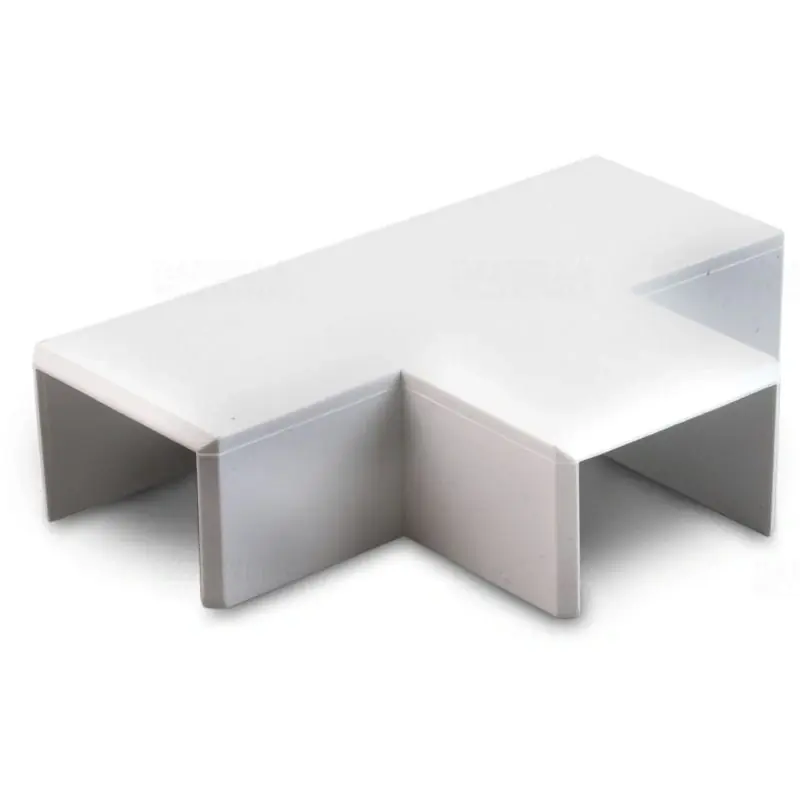 Biztonságos fizetés T-idom MIK csatornákhoz ST 40/60-40/60 fehér 023611 Univolt