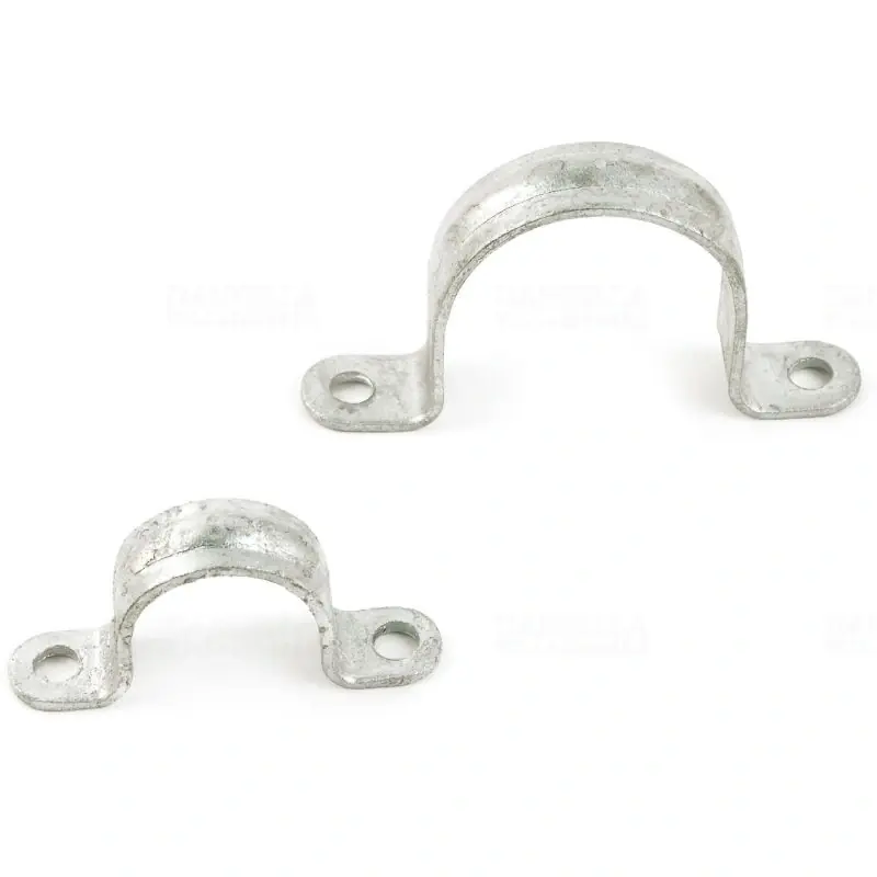 SS 25 tűzihorganyzott omega csőbilincs, SSR acélcsőhöz 021079 Univolt Alacsony ár