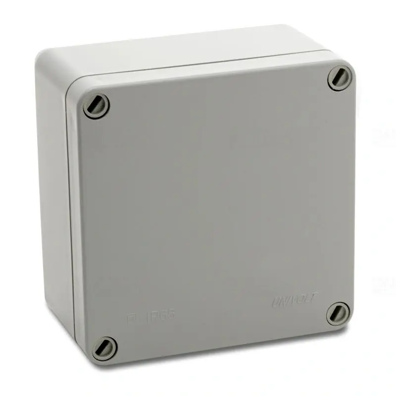 Olcsó PKGH 100 OP - halogénmentes páncél kötődoboz, szürke 015167 Univolt