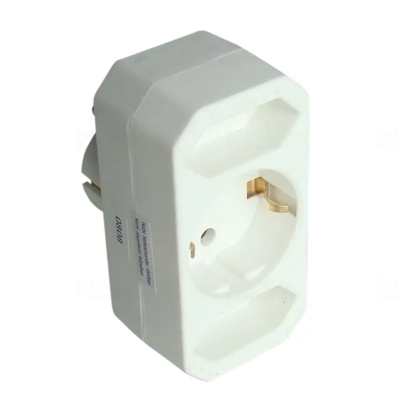 Többférőhelyes átalakító csatlakozó, 2/1db EURO/SHUKO (2,5/16 A) TN2/1 Pénzvisszafizetés