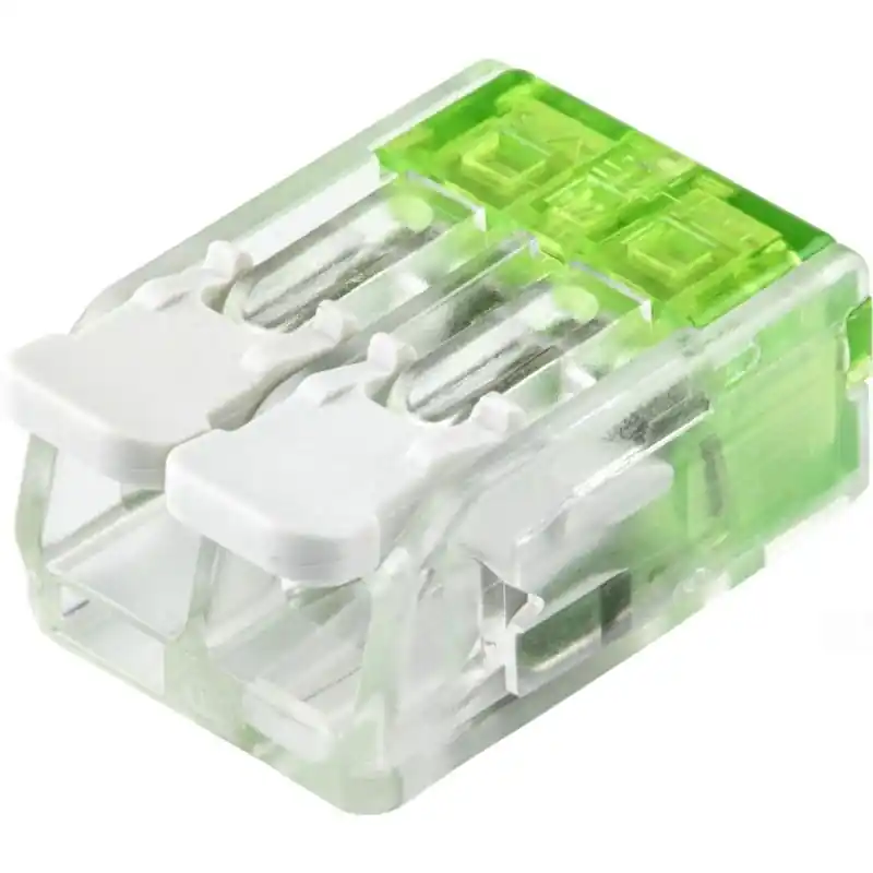 Expressz szállítás Csavar nélküli vezetékösszekötő, nyitható átlátszó 0,5-6(4)mm2, 41A, 2P, RVOGB2 Tracon