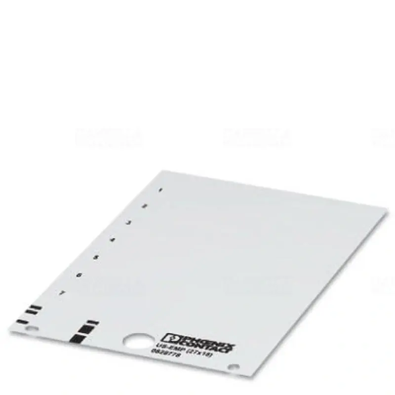 Bepattintható címke - US-EMP (27X18), Phoenix Contact, 0828778 Autentikus