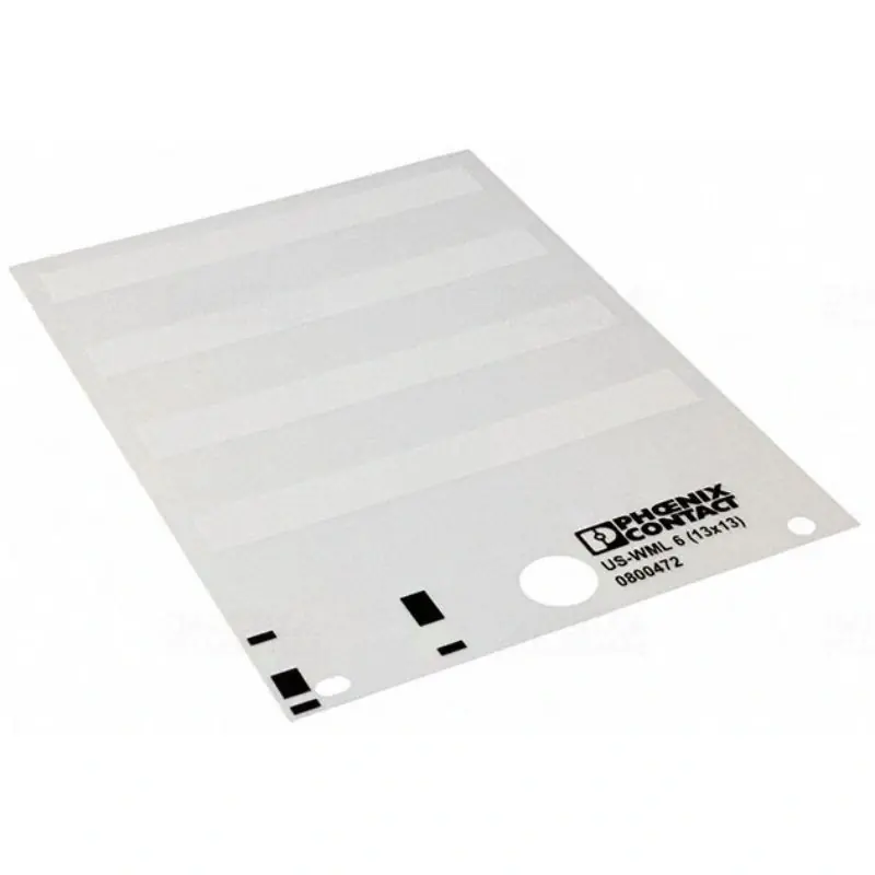 Gyors szállítás Kábeljelölő címke - US-WML 6 (13X13) , Phoenix Contact, 0800472