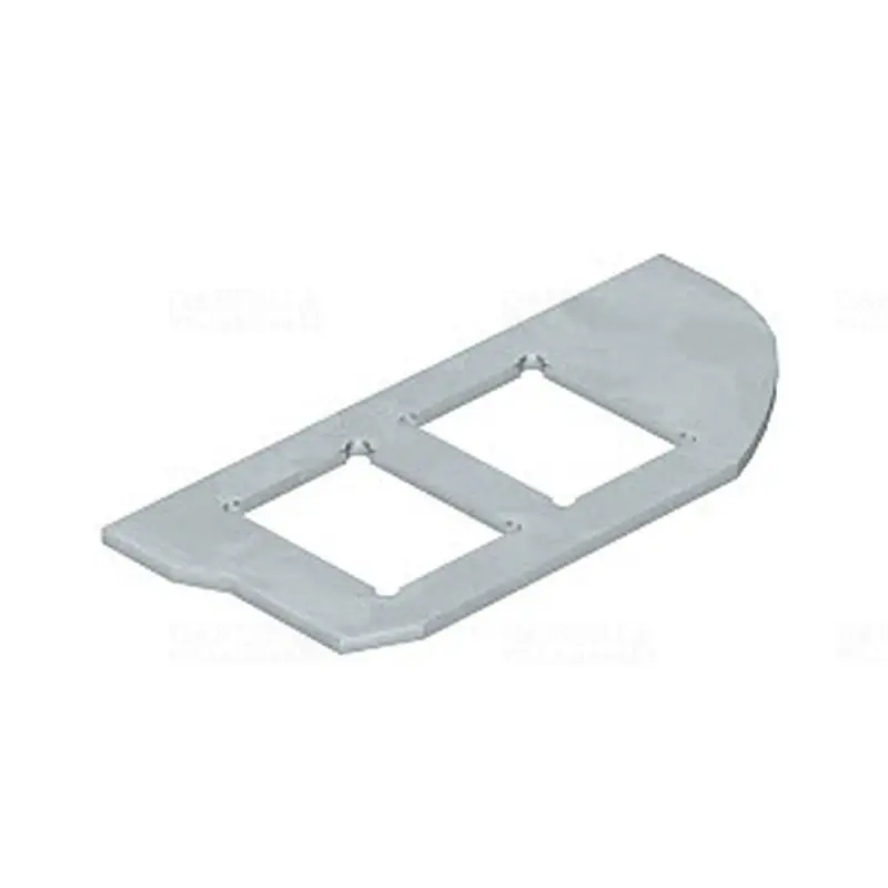 Ajánlat OBO MPR2 2C Szerelőlap Dupla C típusú lyukképpel 19,3x14,8 7407624