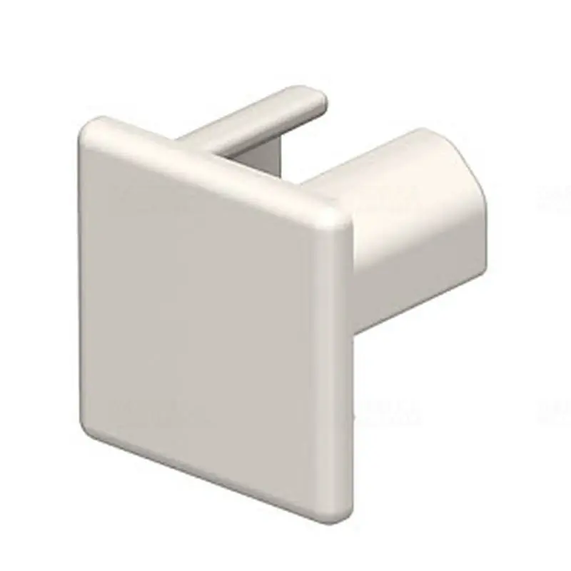 OBO WDK HE15015CW véglezáróelem 15x15mm, krémfehér 6162495 Pénzvisszafizetés