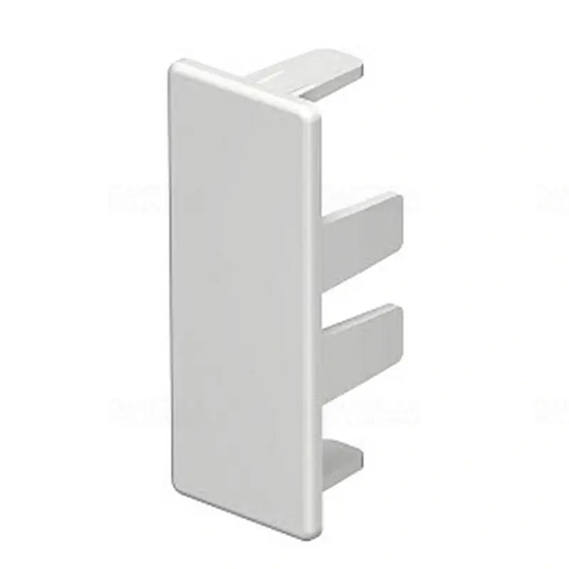 OBO WDK HE20050RW Véglezáróelem 20x50mm, hófehér 6154557 Autentikus