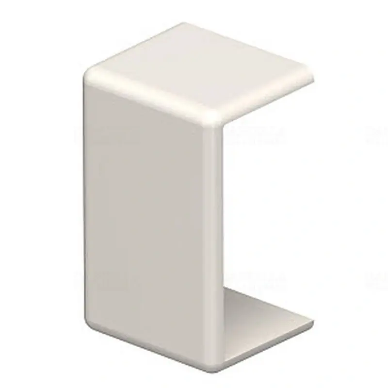 OBO WDK HS10020CW Toldásponti takaróelem 10x20mm, krémfehér 6152007 Biztonságos fizetés