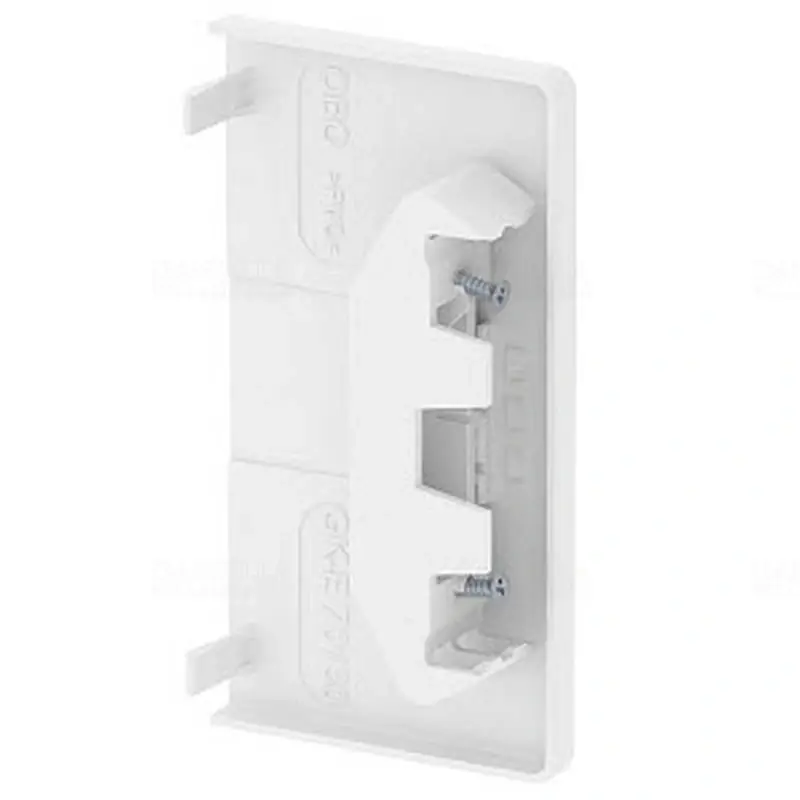 Utolsó esély OBO GKH-E70130RW Végelem, halogénmentes hófehér 70x130 6114280