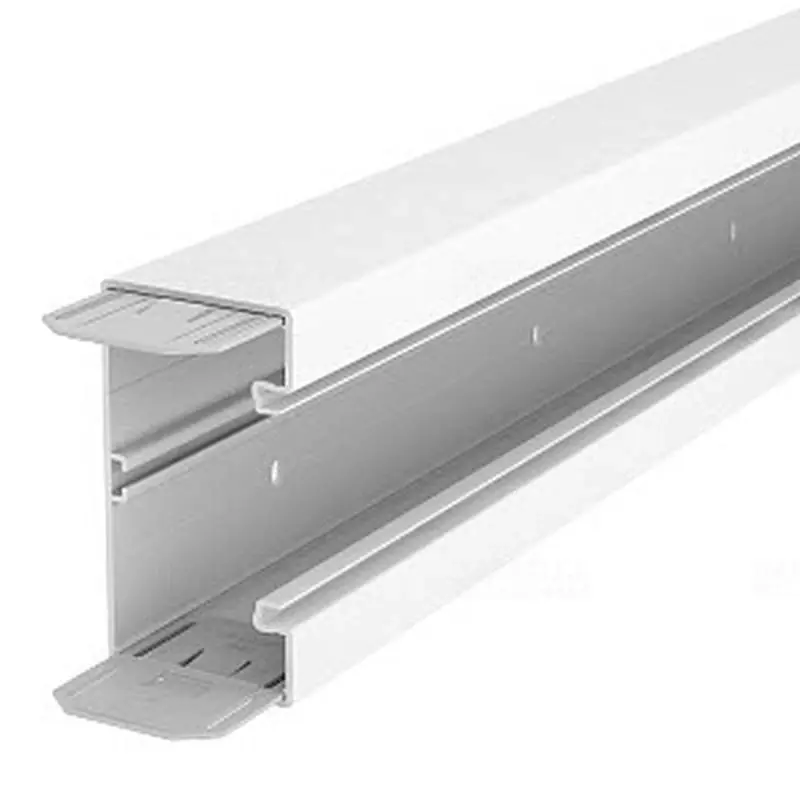 Autentikus OBO GKH-70130RW parapetcsatorna halogénmentes hófehér 70x130x2000 6114200