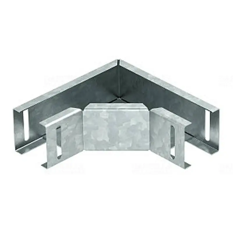 OBO LTS B DD 90 fokos sarokidom fénycsőtartó-sínhez 50x50 6074901 Kiárusítás