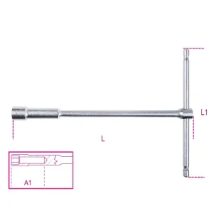 949 T szárú egyszerű kulcs mély hatlapfejű dugóvéggel 14 - Beta - 009490014 Vedd meg most