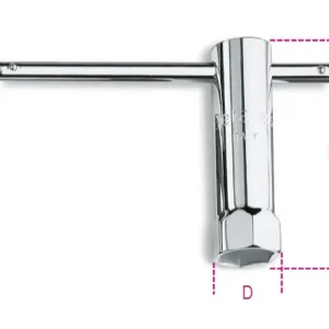 955 16 Gyertyakulcs, krómozott, hatlapú - Beta - 009550016 Biztonságos fizetés