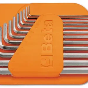 96LC/SC12 12 részes mm Hajlított hosszú imbuszkulcs szerszám készlet - Beta - 000960337 Autentikus