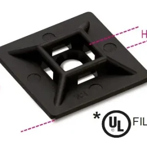 Utolsó esély BMN0901 Kábelkötegelő talp - kétirányról fűzhető UV-álló - Beta - BMN0901