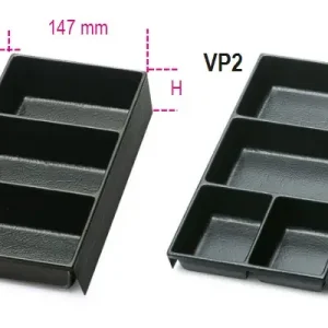 VP1 - VP2 Hőformált műanyag tálcák az összes C22, C23, C23C szerszámládához - Beta - 088880352 Ingyenes szállítás