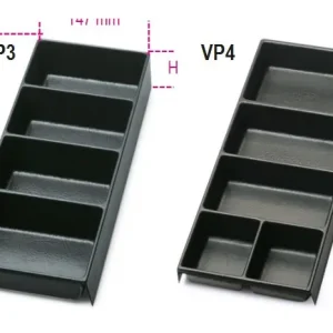 VP3 - VP4 Hőformált műanyag tálcák az összes fiókos, típusú szerszámtárolóhoz - Beta - 088880353 Autentikus