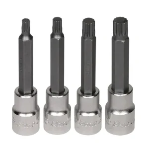 HANS 1/2" XZN-12Pt hosszú bit-dugókulcsfej készlet 4r. M6-M12 46028-4 Korlátozott ajánlat