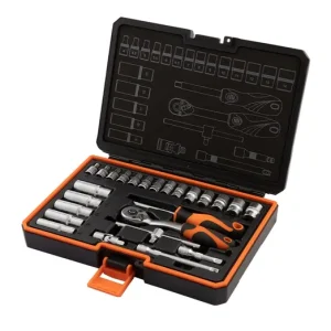 KENDO 1/4" dugókulcskészlet 25r. 4-14mm No.90561 Csak ma