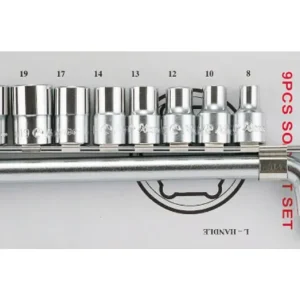 HANS 1/2" dugókulcskészlet 9r. 8-21mm L hajtószár 4609M Legjobb ár