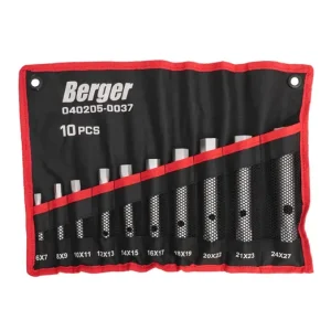 BERGER csőkulcs készlet 10r. 6-27mm Népszerű