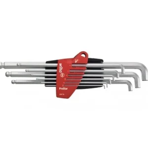 WIHA ProStar gömbvégű imbuszkulcs készlet hosszú-rövid szár 9r. SW1,5-10 369T/No.35480 Kiváló minőség