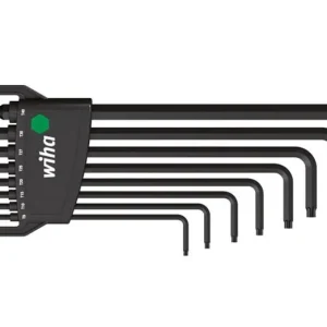 WIHA Classic gömbvégű TORX kulcs készlet 8r. T9-40 SB366BEH8/No.32395 Népszerű